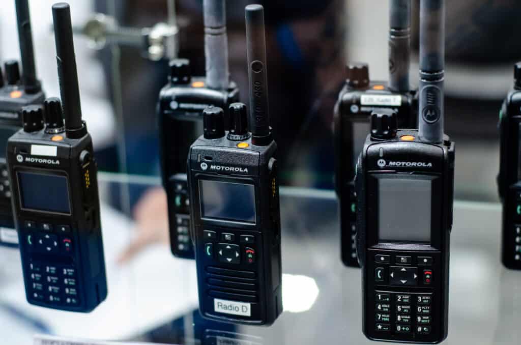 Digital portable radio stations Motorola