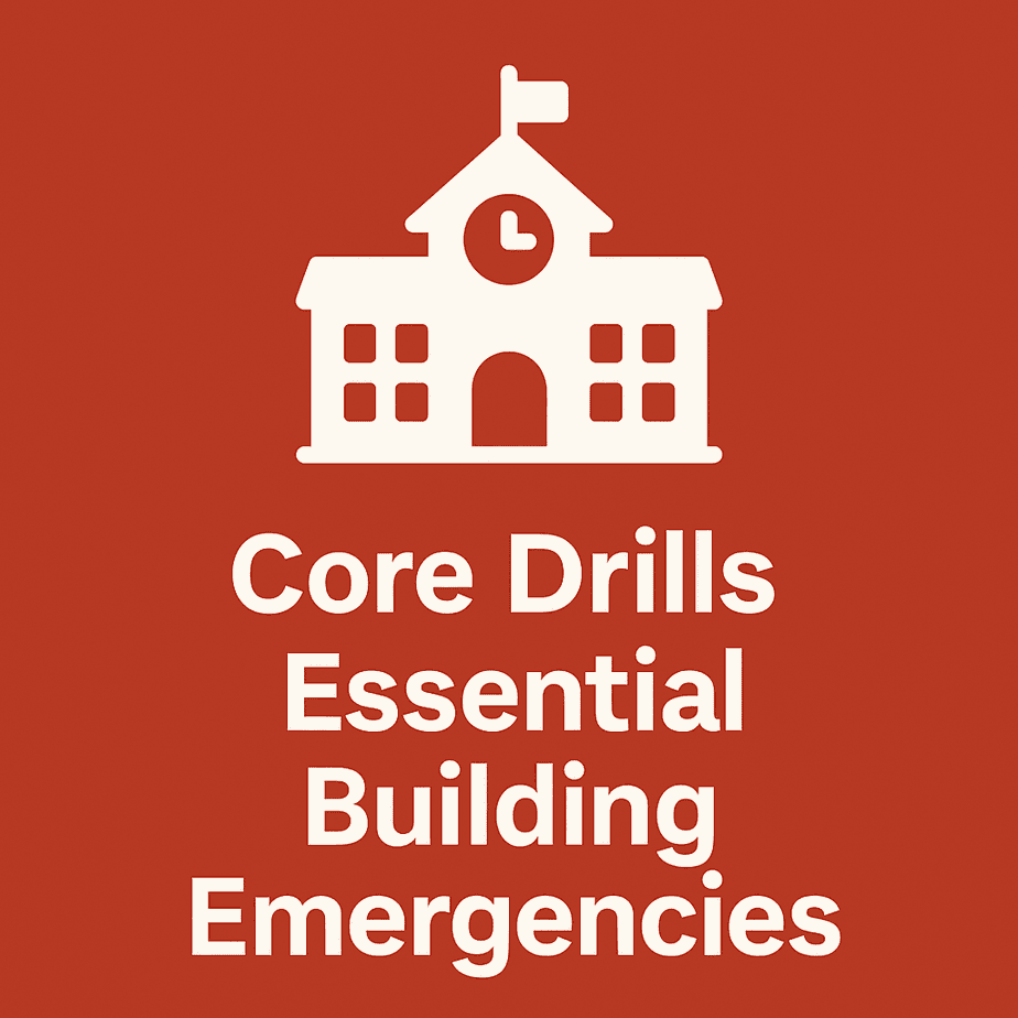Core Drills – Essential Building Emergencies for Schools