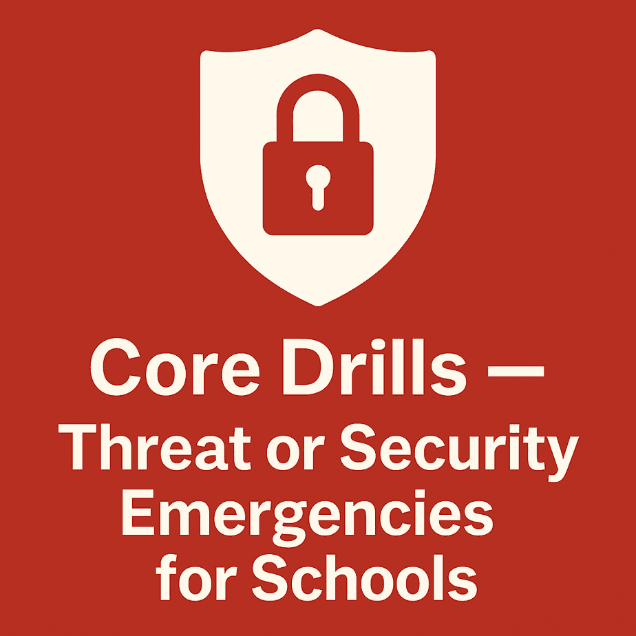 Core Drills – Threat or Security Emergencies for Schools